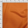 thumbnail image 2 of oneOone Cotton Silk Orange Fabric Small Motif Bandhani Sewing Craft Projects Fabric Prints By Yard 42 Inch Wide, 2 of 4