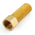thumbnail image 1 of 1/2PT Male to Female Thread Brass Pipe Nipple Connector Quick Fitting 7cm, 1 of 2