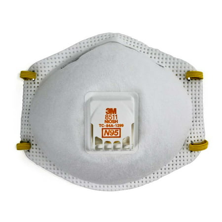 3M™ Particulate Respirator 8511, N95 (Best 3m Mask For Pollution)