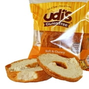 Udi's Gluten Free Individually Wrapped Plain Bagel, 3.5 oz., Pack of 24