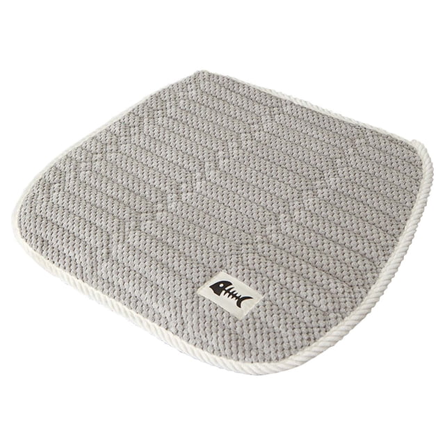 Cojín cálido de felpa de madera maciza para taburete de silla, cojín para silla de oficina, cojín para silla de comedor para el hogar, cojín para asiento de trasero, cojín para silla