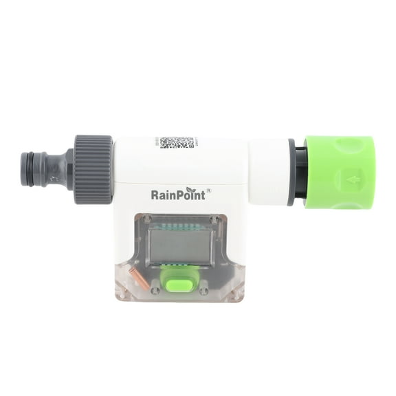 WiFi Water Flow Meter For Garden Hose Smart Water Meter With 4 Flow Modes Real Time Flow Tracking Easy Reading Display Usage Alerts