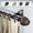 Bronze, variant on 1 in. Dia. Telmo Double Curtain Rod, Black - 48-84 in.