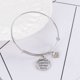 thumbnail image 3 of Guardurnaity Brazalete ajustable de plata, con colgante de textura de alta gama, resistente a impactos, durabilidad, brazalete de Metal Ropa, zapatos y accesorios Miscelánea, 3 of 6