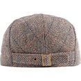 thumbnail image 3 of CoCopeaunts Newsboy Hat Autumn Winter Hat Men Women Plaid Ivy Cap Male Female Artist Painter Beret Hat Adjusted Cabbie Hat, 3 of 7