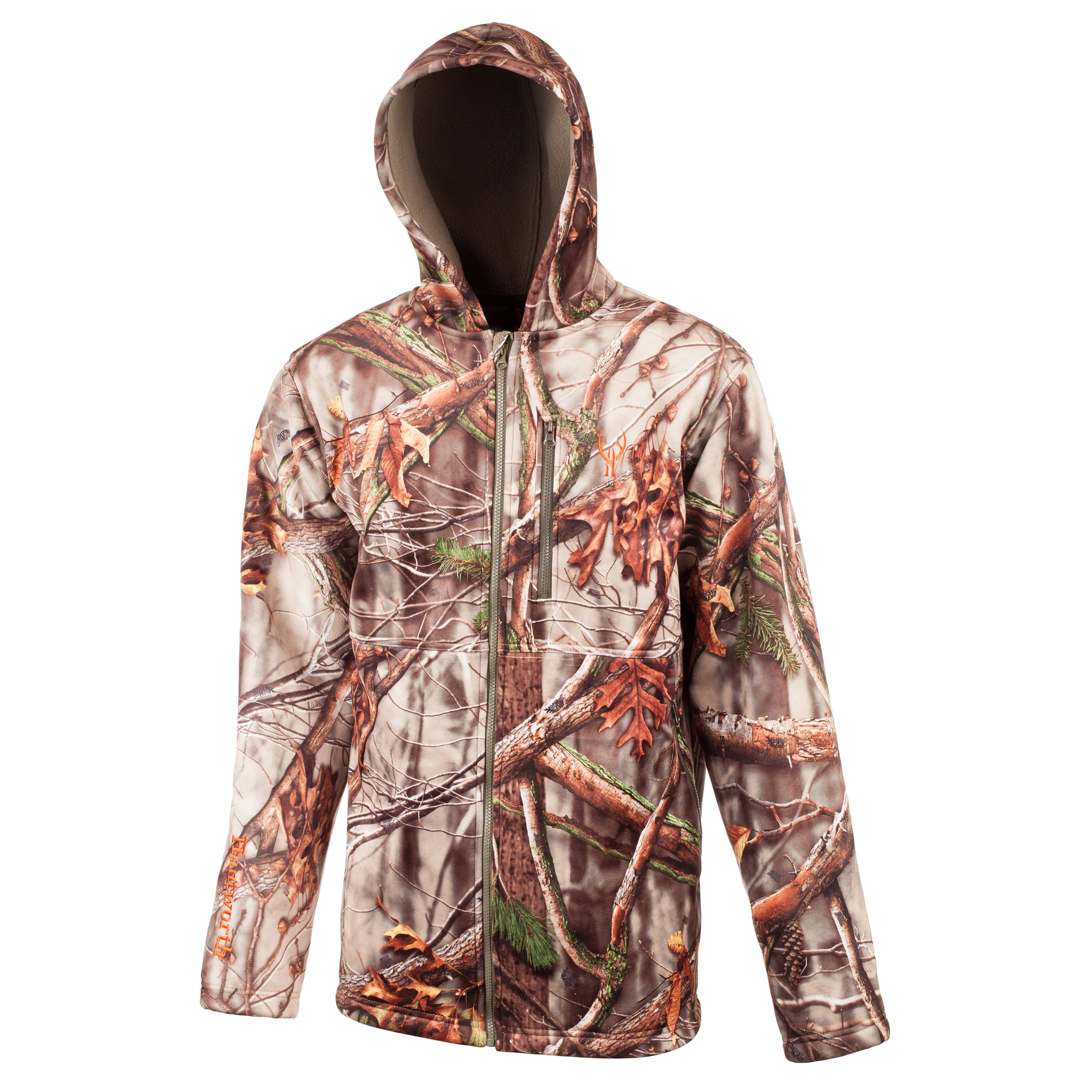 Men's Soft Shell Jacket Inner sorm flap by NTA Enterprise Inc