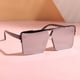 thumbnail image 4 of SAYOO Gafas de sol de moda para niños Gafas de montura cuadrada de triángulo plano simple con protección UV 400 SAYOO  Moda, 4 of 9