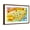 Brown Frame, variant on Art.com Map of North Carolina Art Print, 36" x 24"