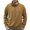 Khaki, variant on Mens Sweater - Winter Warm Knit Pullover Casual Long Sleeve Zip Up Sweater Jacket, Soft Comfortable Outerwear, Autumn Winter Daily Wear, Breathable Fabric, Men's Clothing
