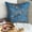 7. Blue (Birdy Love), variant on Blue Decorative Pillow Cover, Beads Abstract Sparkly Rhinestone Crystals Pillow Cover, 20x20 inch (50x50 cm) Pillow Case, Geometric Abstract Pillow Cover, Square Silk - Sea Tornado
