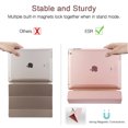 thumbnail image 3 of Case for IPad 2 / 3 / 4 - Ultra Lightweight Slim Smart Shell Stand Cover with Translucent Frosted Back Protector (With Auto Wake / Sleep), 3 of 9