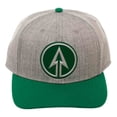 thumbnail image 3 of DC Comics Green Arrow Chapeau Snapback Bill Pré-Curvé Chrome Weld, 3 of 6
