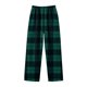 thumbnail image 5 of Pantalones largos de franela a cuadros, térmicos, casuales, de moda, para niños y niñas., 5 of 5