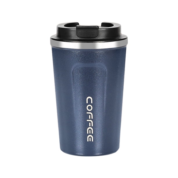 Tazas de café con aislamiento de 380 ml/500 ml taza de viaje de acero inoxidable 304 para oficina en casa