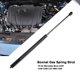thumbnail image 4 of Gas Strut Corrosion-proof 2038800029 Front Bonnet Hood Gas Spring Strut Convenient for C240 2001-2005 C230 2002-2007 ANGGREK Otros, 4 of 8