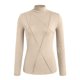 thumbnail image 3 of MHFRRA Camiseta Informal para Uso Diario, Cómoda y Elegante, Ideal para Usar En Capas O Como Outfit. Camiseta Versátil para Cualquier Ocasión, Imprescindible En Tu Armario. Beige, 3 of 4
