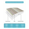 thumbnail image 5 of Yellow Green Brown Striped Twin XL Size Down Alternative Comforter,Lightweight Comforter Quilt Bedding Set with Pillow Shams Farmhouse Modern Stripes Art Bed Comforter Duvet Insert 68"x98", 5 of 7