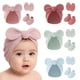 thumbnail image 2 of Cotton Breathable Gloves Nursery Hat Footwear for Boy Girl Baby Mittens Socks Hat Hand Mittens Toddler No Scratch Mitts pink, 2 of 4
