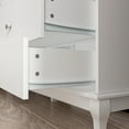 thumbnail image 3 of WIAWG 10 Drawer Double Dresser, Wood Dresser Chest of Drawers for Home Bedroom, White Closet Chest, 3 of 8
