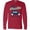 Red, variant on Paradise Beach in Delray Beach with Palm Trees and Car Long Sleeve T-Shirt