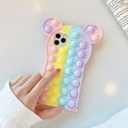thumbnail image 1 of Étui de Téléphone IBAOLEA Pop It pour iPhone 6 7 8 Plus X TP XR Max 11 11 PRO 12 12 PRO Max / Étui de Protection pour Téléphone Portable à Bulles Push Pop Fidget (CatDesign, iPhone11pro Max), 1 of 5