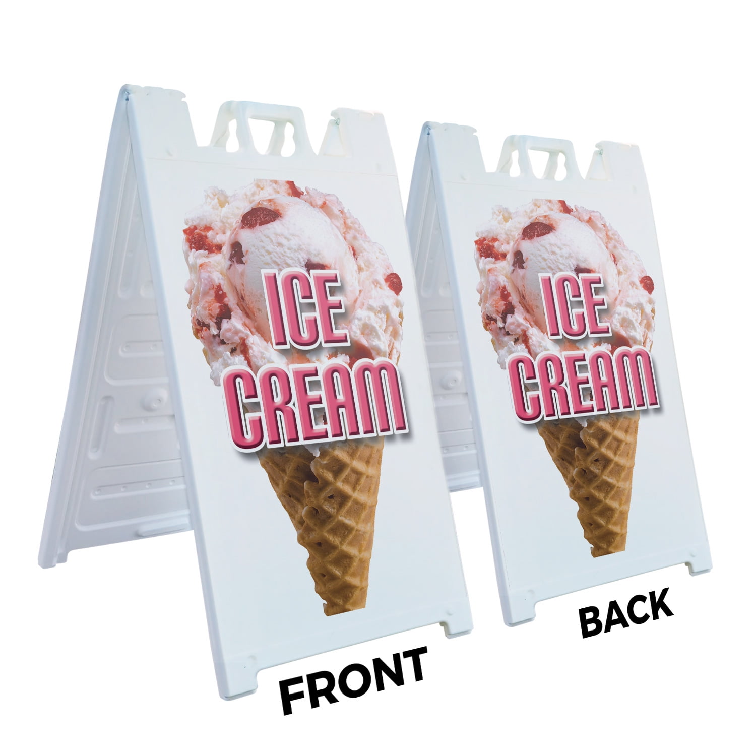 A-frame Sidewalk Ice Cream 24