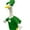 green, variant on Valentine's Day Porch Goose Outfit Love Themed Lawn Goose Outfit Heart Goose Statues Clothes Valentines Day Decorations Festive Goose Clothing for Patio, Yard, and Garden Holiday Decor