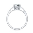 thumbnail image 2 of Rosec Jewels Certified Moissanite Pear Shaped Engagement Ring 2 Carat - 7X10 mm Moissanite Solitaire Ring - D-VS1 Quality, 10K White Gold, US 9.00, 2 of 8