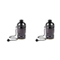 thumbnail image 3 of Guardoinrt Light Socket Bulb Base Lantern Holder Space Saving Improvement Household Accessories Smooth Surface Home Supplies Type 2 2Set, 3 of 6
