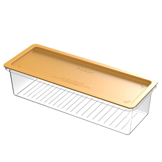 Transparent Storage Box Refrigerator Rectangular Fresh Keeping Box Pasta Hanging Noodles Miscellaneous Items Can Be Microwave Heated Kitchen Storage Box
