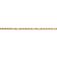 thumbnail image 4 of 14k Yellow Gold 2.0mm Milano Rope Chain Ankle Bracelet - 2.7 Grams - 10 Inch, 4 of 4