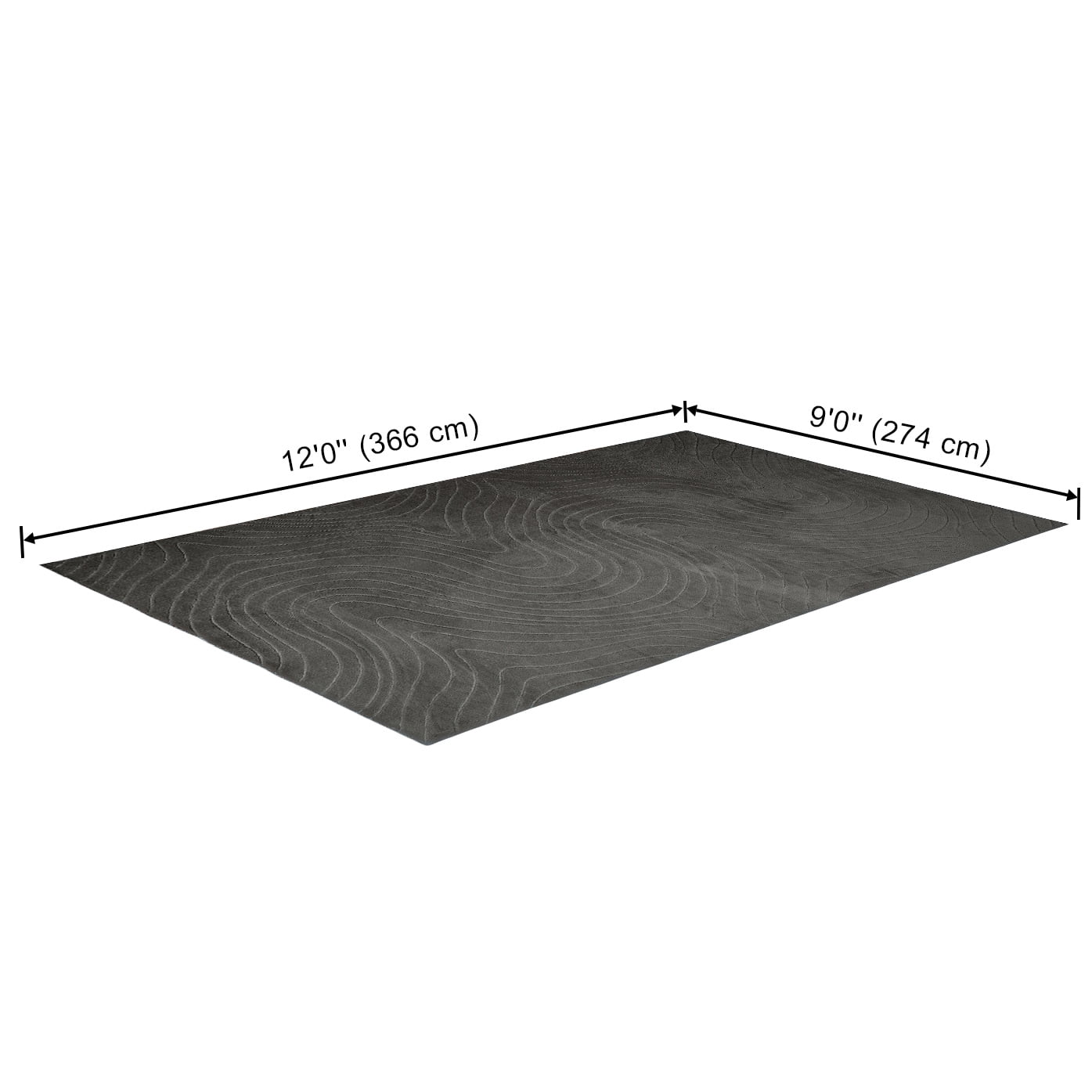 ECARPET Somos Machine Washable Contemporary/Modern Runner Rug for Living Room, Bedroom, Dining Entrance
