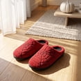 thumbnail image 5 of Tisuna Halloween Fuzzy Slippers Women Men Spider Web Design Soft Bedroom Slippers Theme Events Memory Foam Shoes, 5 of 6