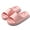 Pink, variant on AUXDIQ Home Slippers Women Men Bathroom Slippers Non Slip House Shoes Shower Sandals Pool Slides Beach Slippers
