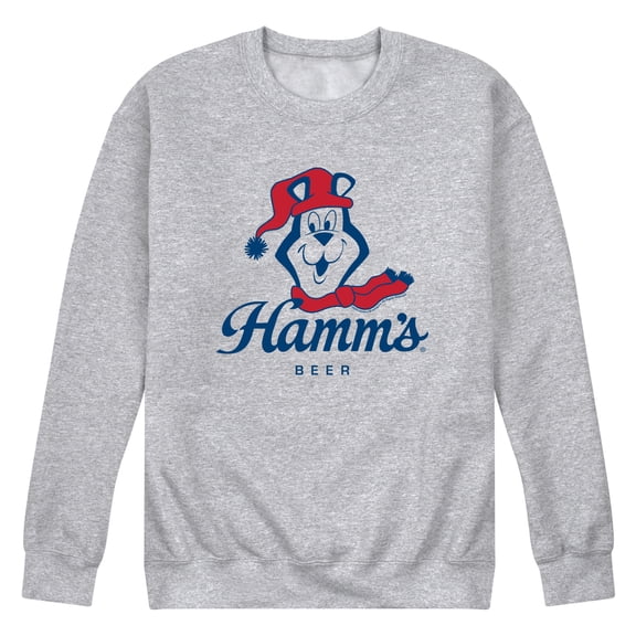 Hamms - Winter Hamms Bear - Men's Crew Fleece Sweatshirt