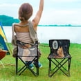 thumbnail image 5 of YAZAOO Camping Chairs Modern Feline Wonder Pattern Folding chair, 5 of 8