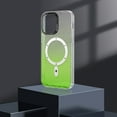 thumbnail image 6 of Allytech Magnetic Case for Apple iPhone 13 Pro, iPhone 13 Pro Magsafe Case, Wireless Charging Support Gradient Color Anti-Scratch Shockproof Phone Case Cover for Apple iPhone 13 Pro - Green, 6 of 9
