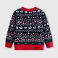 thumbnail image 4 of Cowsor Christmas Sweater for Boy Girls Ugly Graphic Knit Warm Holiday Pullover Tops, 4 of 7
