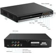 thumbnail image 5 of Dcenta DVD Player Home DVD CD Disc Player Digital Multimedia Player U Disk Playback HD AV Output with Remote Control, 5 of 10