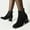 Black, variant on Teacher Appreciation Gifts AXXD Mid-Calf Boots,Ankle-High Slouch Boots Winter Casual Ladies Thigh High Boots Dress Shoes For Women Daily Boots For Clearence