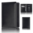 thumbnail image 2 of Porta libretas de PU Porta billetes de cuero para máquina Porta libretas de alta calidad Porta libretas de negocios con múltiples tarjetas, 2 of 6