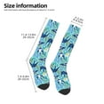 thumbnail image 5 of Balery Flying Swallows Printed Novelty Socks Men's Women's Crew Socks Sports Socks Knee High Socks Cotton Socks Quirky and Cool Socks, 5 of 9