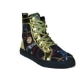 thumbnail image 2 of Mens High Top Shoes FIESSO by AURELIO GARCIA Chain Medusa Celebrity 2421 Black, 2 of 8