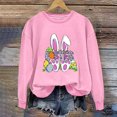 thumbnail image 4 of EGNMCR Easter T-Shirts Imprimés pour Femmes T-Shirts Graphiques pour Femmes Chemises pour Femmes T-Shirts à Col Rond pour Femmes Haut à Manches Longues Imprimé Easter Chandails T-Shirts pour Femmes, 4 of 5