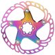 thumbnail image 1 of Rotores de freno de disco para bicicleta de montaña, 6 unidades, color chapado, 203 mm., 1 of 9