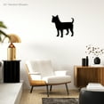 thumbnail image 2 of Chihuahua Breed Dog Metal Wall Sign | Dog Silhouette Wall Decor | Indoor Outdoor Decor for Pet Lovers | Solid Steel Home Decor Decorative Accent Metal Art Wall Sign | Metal Wall Art Made in USA, 2 of 6
