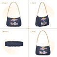 thumbnail image 7 of FORMRS Womens Shoulder Bag with Chain Strap Clutch Purse Cute Tote Handbag, Colorful UFO, 7 of 7