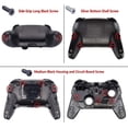 thumbnail image 5 of eXtremeRate Chrome Gold Repair ABXY D-pad ZR ZL L R Keys for Nintendo Switch Pro Controller, Glossy DIY Replacement Full Set Buttons with Tools for Nintendo Switch Pro - Controller NOT Included, 5 of 9