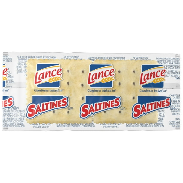 Lance Saltines Crackers, Single Serve Packs, 300 Ct