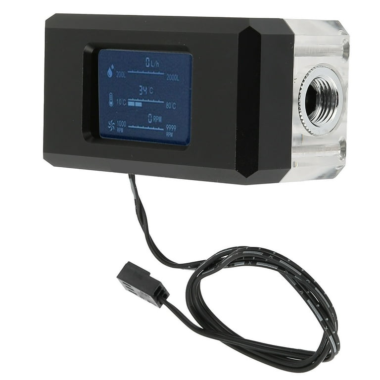 Computer Water Cooling Thermometer Electronic Digital Temperature